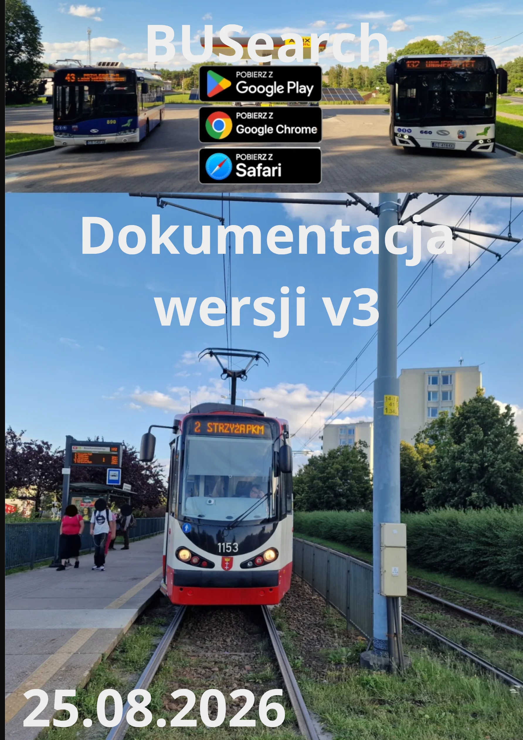 Okładka dokumentacji BUSearch, wersja v3