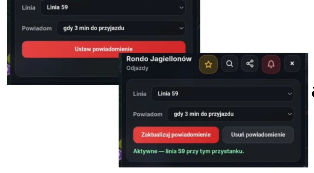 Ilustracja do: Funkcje zaawansowane przystanku